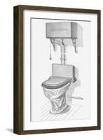 Advertisement for Toilet-null-Framed Giclee Print