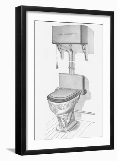 Advertisement for Toilet-null-Framed Giclee Print