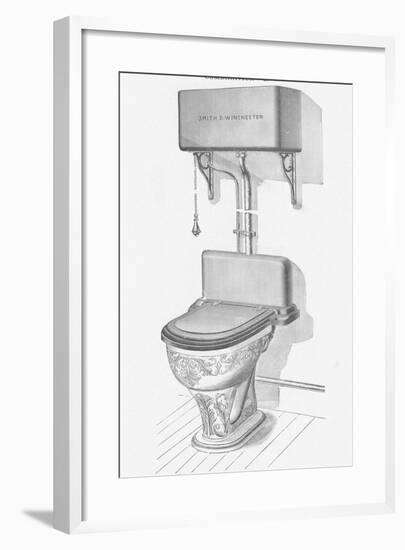 Advertisement for Toilet-null-Framed Giclee Print