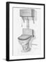 Advertisement for Toilet-null-Framed Giclee Print