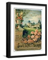 Advertisement for "Touraine et Berry", by Orleans Railway-Hugo D'Alesi-Framed Giclee Print