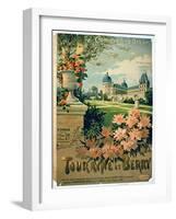 Advertisement for "Touraine et Berry", by Orleans Railway-Hugo D'Alesi-Framed Giclee Print