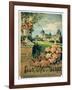 Advertisement for "Touraine et Berry", by Orleans Railway-Hugo D'Alesi-Framed Giclee Print