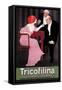 Advertisement for Tricofillina Headache Medicine-null-Framed Stretched Canvas