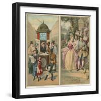 Advertisement for Veloutine Charles Fay Rice Powder-null-Framed Giclee Print