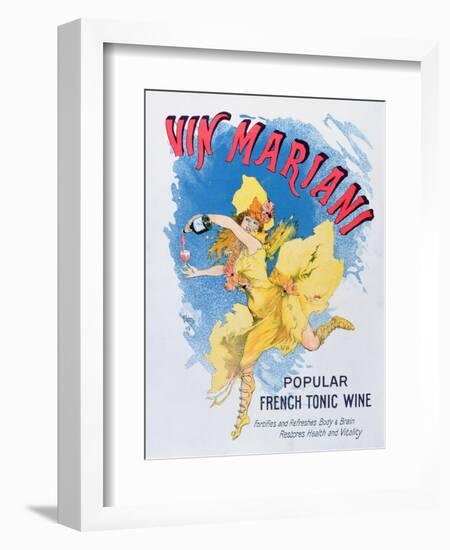 Advertisement for 'Vin Mariani' from 'Theatre' Magazine, 1901-English School-Framed Giclee Print