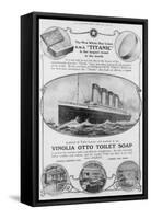 Advertisement for Vinolia Otto Toilet Soap, as Used on the 'titanic', from-null-Framed Stretched Canvas