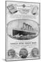 Advertisement for Vinolia Otto Toilet Soap, as Used on the 'titanic', from-null-Mounted Giclee Print
