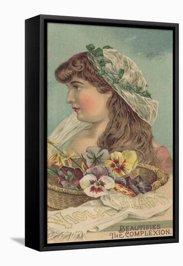 Advertisement for Viola Cream, C.1890-American School-Framed Stretched Canvas
