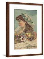 Advertisement for Viola Cream, C.1890-American School-Framed Giclee Print