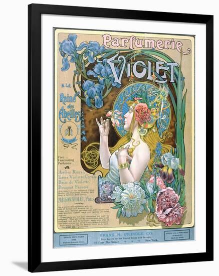 Advertisement for 'Violet' Perfume Shop, Paris, from 'The Theatre Magazine', 1904-null-Framed Giclee Print