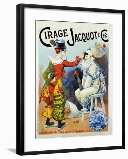 Advertisement for Wax Jacquo by Lucien Lefevre, 1894-null-Framed Giclee Print