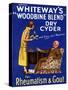 Advertisement for 'Whiteway's 'Woodbine Blend' Dry Cyder', 1920s-English School-Stretched Canvas