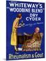 Advertisement for 'Whiteway's 'Woodbine Blend' Dry Cyder', 1920s-English School-Mounted Giclee Print