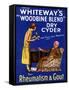 Advertisement for 'Whiteway's 'Woodbine Blend' Dry Cyder', 1920s-English School-Framed Stretched Canvas