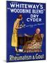 Advertisement for 'Whiteway's 'Woodbine Blend' Dry Cyder', 1920s-English School-Mounted Giclee Print