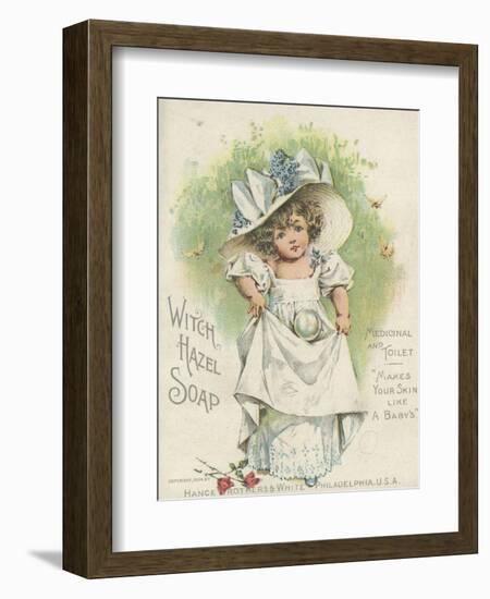 Advertisement for Witch Hazel Soap, Medicinal and Toilet, 1894-American School-Framed Giclee Print