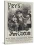 Advertisement, Fry's Cocoa-null-Stretched Canvas