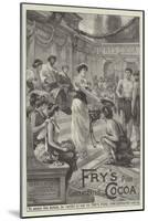 Advertisement, Fry's Cocoa-null-Mounted Giclee Print