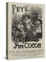 Advertisement, Fry's Cocoa-null-Stretched Canvas