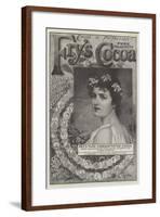 Advertisement, Fry's Pure Concentrated Cocoa-null-Framed Giclee Print