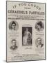 Advertisement, Geraudel's Pastilles-null-Mounted Giclee Print