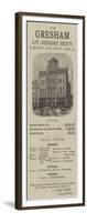 Advertisement, Gresham Life Assurance Society-null-Framed Giclee Print