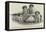 Advertisement, Hudson's Soap-null-Framed Stretched Canvas