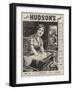 Advertisement, Hudson's Soap-null-Framed Giclee Print