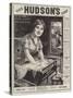 Advertisement, Hudson's Soap-null-Stretched Canvas