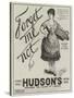 Advertisement, Hudson's Soap-null-Stretched Canvas