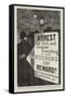 Advertisement, Hudson's Soap-null-Framed Stretched Canvas