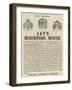 Advertisement, Jay's Mourning House-null-Framed Giclee Print