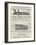 Advertisement, Johannis-null-Framed Giclee Print