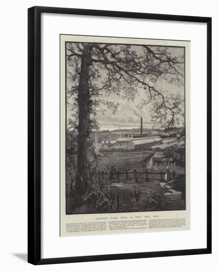 Advertisement, Joynson's Paper Mills-null-Framed Giclee Print