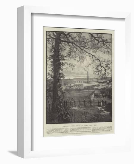 Advertisement, Joynson's Paper Mills-null-Framed Giclee Print