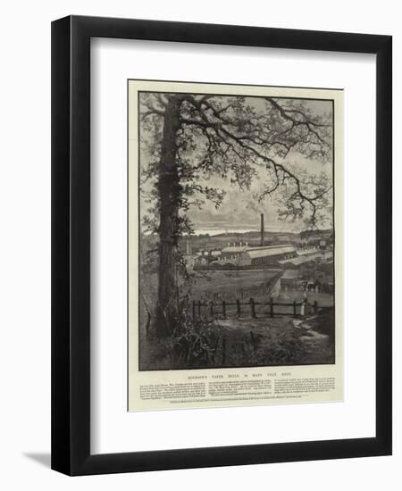 Advertisement, Joynson's Paper Mills-null-Framed Premium Giclee Print