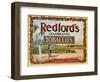 Advertisement Label for Redford's Celebrated Tobaccos-null-Framed Giclee Print