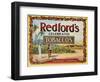 Advertisement Label for Redford's Celebrated Tobaccos-null-Framed Giclee Print