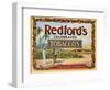 Advertisement Label for Redford's Celebrated Tobaccos-null-Framed Giclee Print