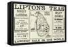 Advertisement, Lipton's Teas-null-Framed Stretched Canvas