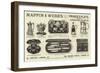 Advertisement, Mappin and Webb's Prince's Plate-null-Framed Giclee Print