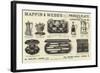 Advertisement, Mappin and Webb's Prince's Plate-null-Framed Giclee Print