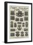 Advertisement, Mappin and Webb-null-Framed Giclee Print