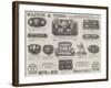 Advertisement, Mappin and Webb-null-Framed Giclee Print