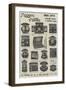 Advertisement, Mappin and Webb-null-Framed Giclee Print