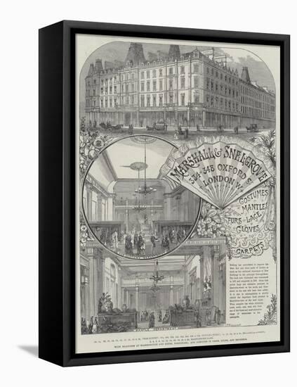 Advertisement, Marshall and Snelgrove-Thomas Sulman-Framed Stretched Canvas