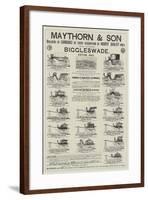 Advertisement, Maythorn and Son-null-Framed Giclee Print