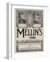 Advertisement, Mellin's Food-null-Framed Giclee Print