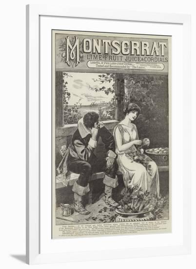 Advertisement, Montserrat Lime Fruit Juice and Cordials-null-Framed Giclee Print